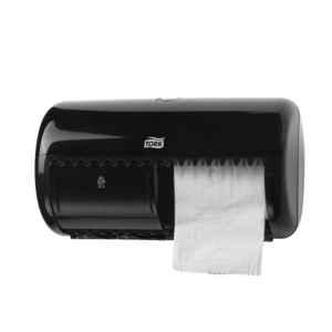 Spender für Kleinrollen Toilettenpapier_schwarz