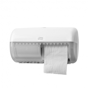 Spender für Kleinrollen Toilettenpapier_weiß